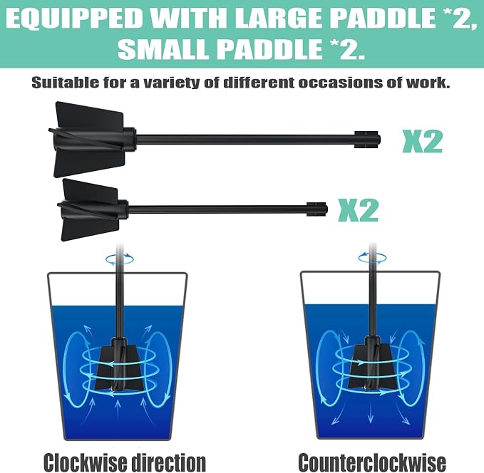 Upgraded Resin Mixer, Handheld Rechargeable Mixer - Image 5