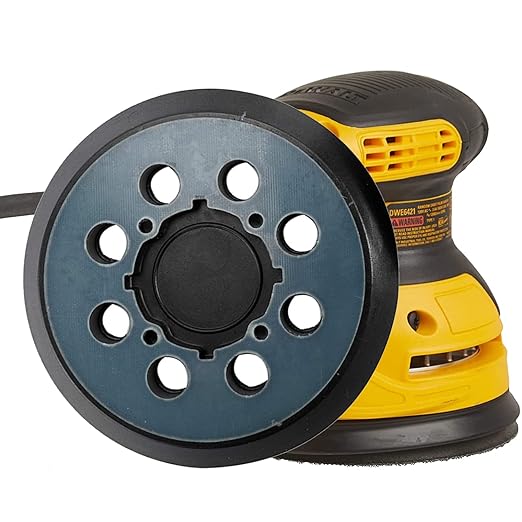 5-Inch Hook and Loop Replacement Sander Pad,Fit for DWE6423,DWE6423K,DWE6421,DWE6421K,DCW210B,Compatible with DEWALT Random Orbit Sander DWE64233, N329079 Parts