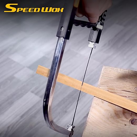 SPEEDWOX 36 Pack 5-Inch Scroll Saw Blade Pin End Replacement Pin End Scroll Saw Blade Set Double Reverse Tooth Blades for Wood (12PCS Each 10 TPI, 15 TPI, 18 TPI)