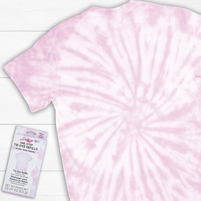Tulip One-Step Tie-Dye Kit, 3 Fabric Dye Refill Packs - Image 5