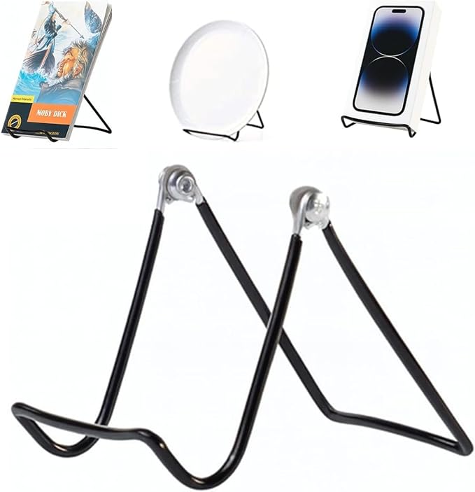 KINGDOM SOLUTIONS MADE IN USA 12-Pack Adjustable Black Metal Easels by KINGDOMSOLUTIONS