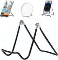 KINGDOM SOLUTIONS MADE IN USA 12-Pack Adjustable Black Metal Easels by KINGDOMSOLUTIONS