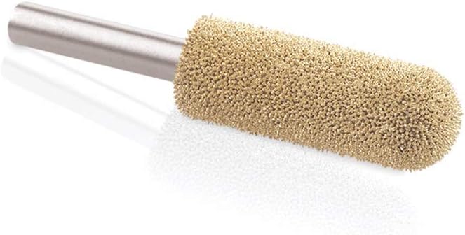 Kutzall Original Ball Nose Rotary Burr, 1⁄4" Shaft, Fine - Wood Carving Bit for Bosch, DeWalt, Milwaukee, etc. Abrasive Tungsten Carbide, 1⁄2" (12.7mm) Dia. X 1-1⁄2" (38.1mm) Length, BN-12X112G