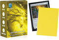 Lightning Yellow Dual Matte Card Sleeves, Katomula Card Sleeves by Katomula