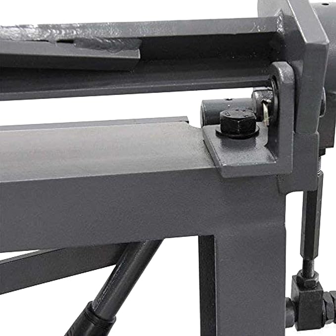 KAKA INDUSTRIAL Sheet Metal Brake, 36-Inch Metal Brake Bender, 20-Gauge Mild Steel Capacity, 0-120 Degrees Adjustable Bending Brake, Heavy-Duty Siding Brake MB-36