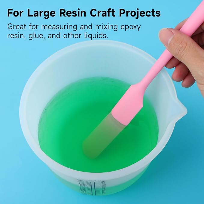 Gartful Silicone Resin Cups Set, Large Silicone Mixing Bowl - Image 6