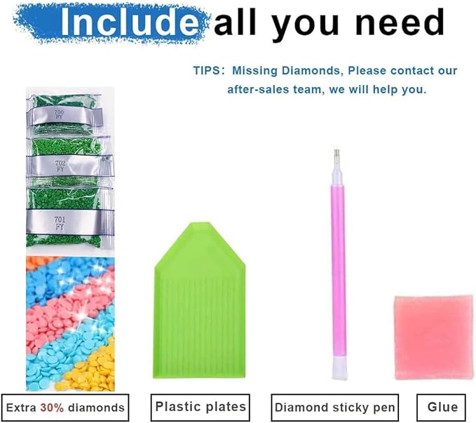 EIBEILI Square Drill Diamond Art Kits - Image 7