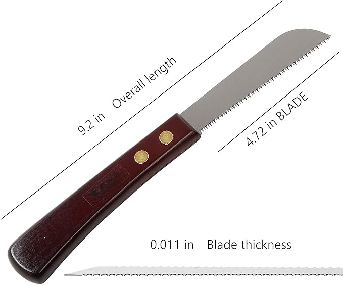 Woodworking Saw MINI Kataba Single Edge Flush cut, Japanese Pull Saw for Woodworking and Wood Craftsmanship, (Single Edge)