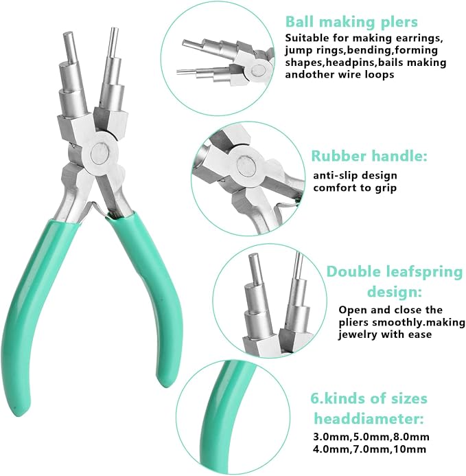 2 Pcs Jewelry Pliers Set, Jewelry Making Tools - Image 4