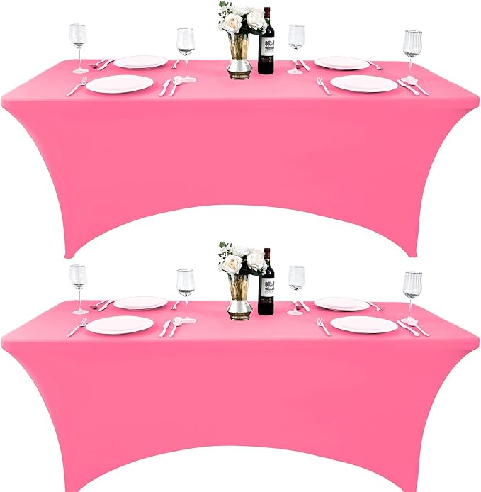 2-Pack 4ft Spandex Table Covers by Unknown