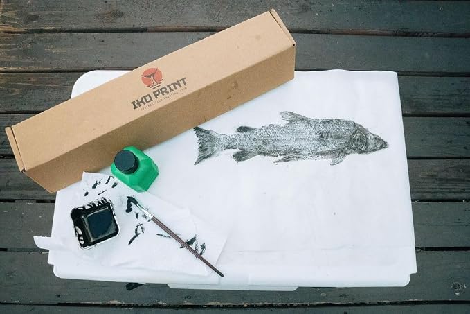 Iko Print Gyotaku Fish Printing Art Kit - Image 9