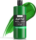 Nicpro Sap Green Large Acrylic Paint, Rich Pigments, Non Toxic Craft Paint by Nicpro