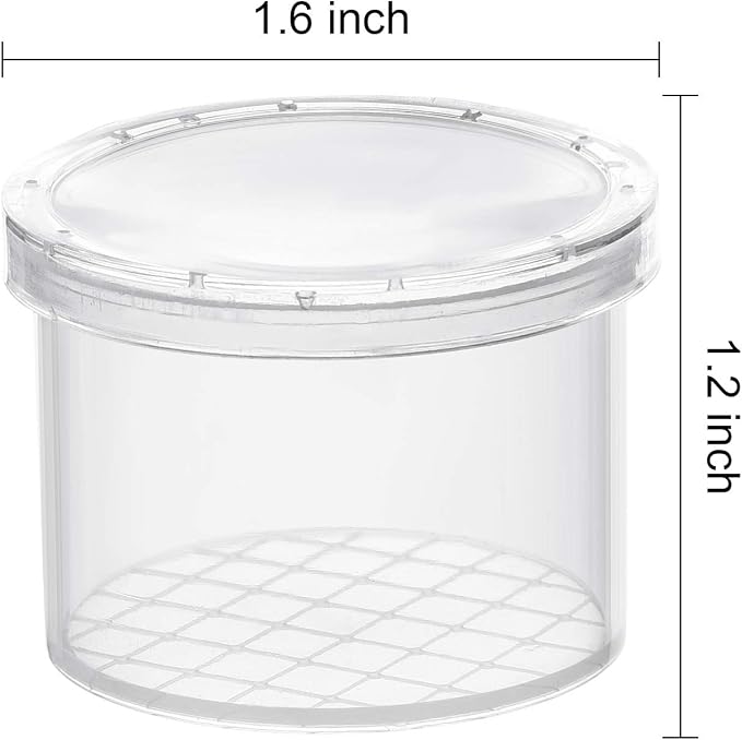 Coopay 120 Pieces Bug Jars Critter Insect Cage Magnifying Insect Box Bug - Image 3