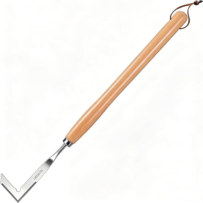GREBSTK Crack Weeder Crevice Weeding Stainless Steel Sharp Tool, 22 in | by GREBSTK