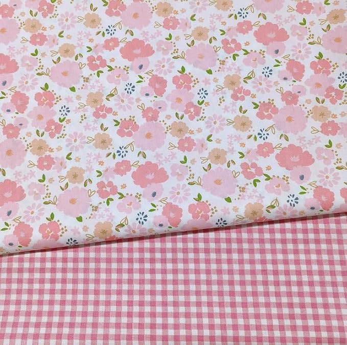 Cotton Fabric DIY Making Supplies Quilting Patchwork Fabric Fat Quarter Bundles - Image 2