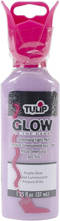 Tulip Puff Fabric Paint, Glow in The Dark Permanent Acrylic Craft Paint by Tulip