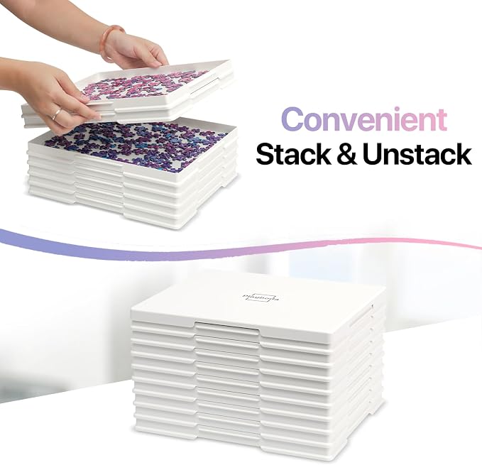 Playboda 9-Pack Puzzle Sorting Trays - Image 4