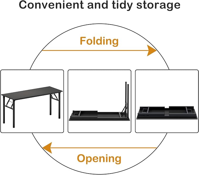 Need Folding Computer Desk, Large 60 inches Folding Table - Image 5