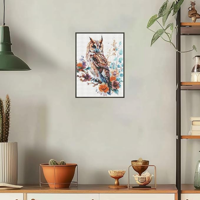Naykow Floral Owl Diamond Painting Kits - Image 5