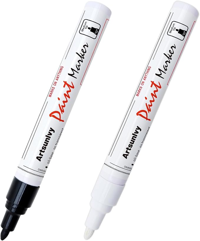 Artsunlvy Permanent Paint Pens Paint Markers - Image 8