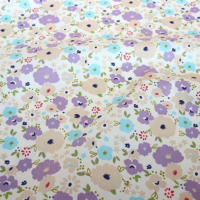 Cotton Fabric DIY Making Supplies Quilting Patchwork Fabric Fat Quarter Bundles - Image 4
