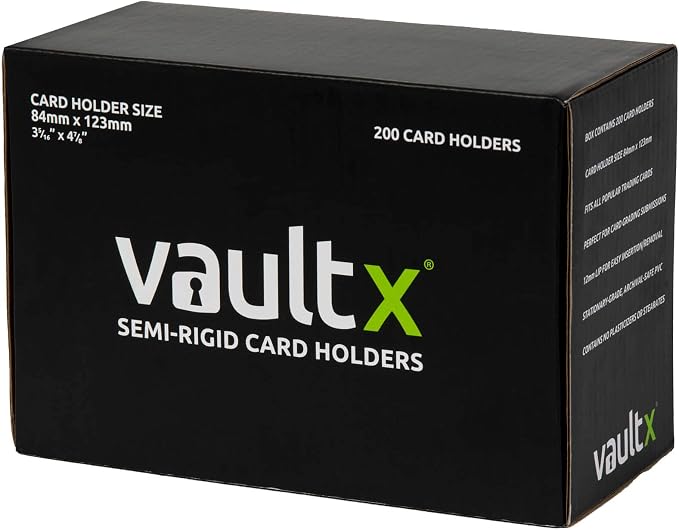 Vault X Semi-Rigid Trading Card Holders, Hard Sleeves - Image 2