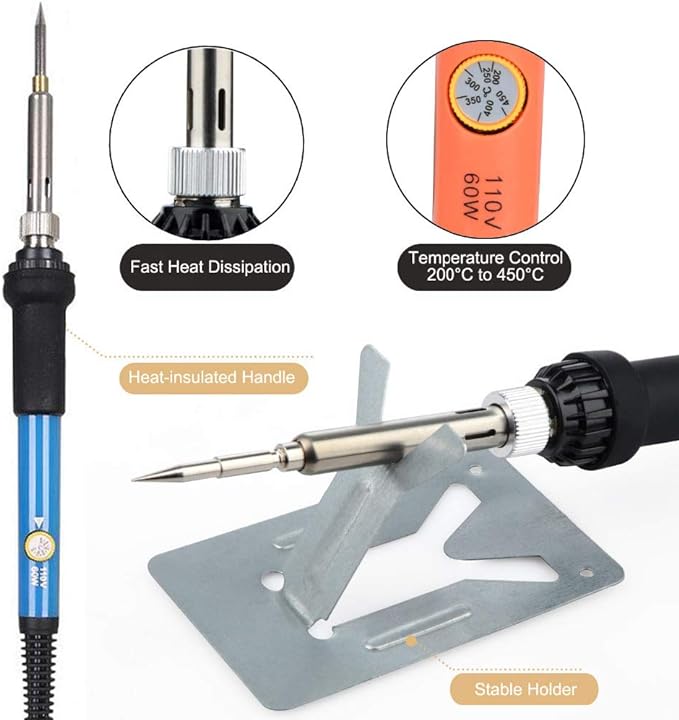 Wood Burning Kit, Wood Burning Tool Adjustable Temperature Woodburning - Image 2