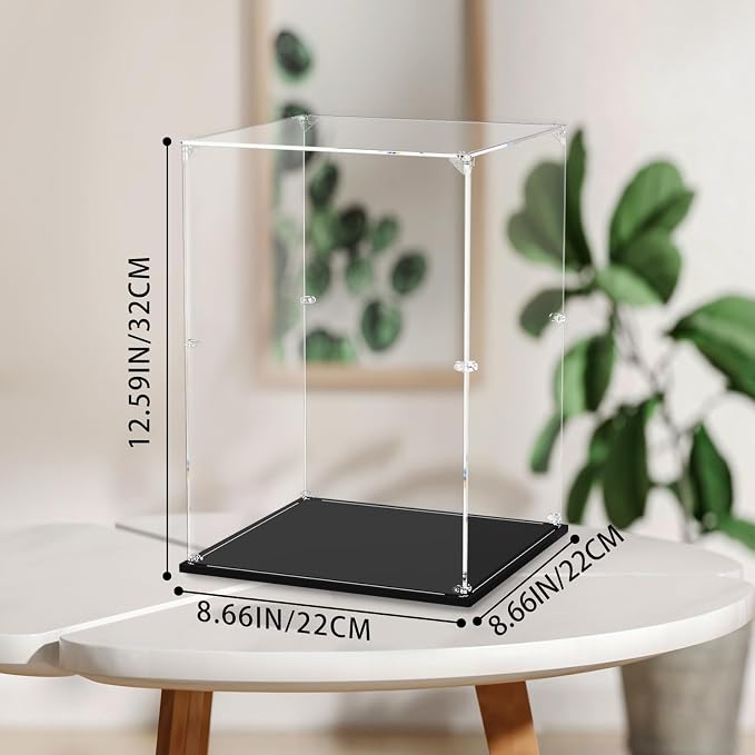 Clear Acrylic Display Case, Self-Assemble Showcase - Image 6