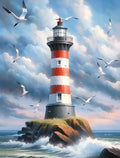 Naykow Lighthouse Diamond Painting Kits by Naykow