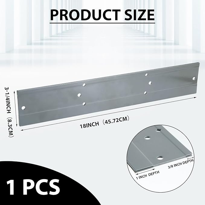 Folding Tool Steel Metal Bending Tool Sheet Metal Bender for HVAC Bending Forming 3/8 and 1 Fold Depths in Ductwork(18 Inch)