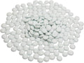 0.5 lb White Glass Beads for Vases, Glass Pebbles by Unknown