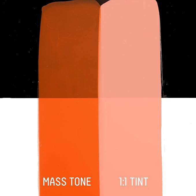 Liquitex BASICS Acrylic Paint, 946ml Jar, Cadmium Orange Hue - Image 3