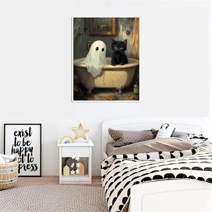 Clendo Halloween Paint by Numbers Kit - Image 5