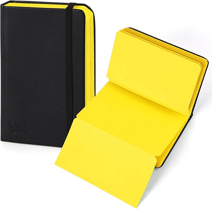 3.5x5.7inches Mixed Media Sketch Pad, 120GSM 32Sheets Folded Colored Paper by E-WEICHEN