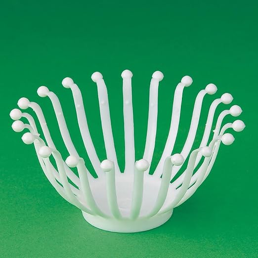S&S Worldwide Round Weaving Bowl. Easy To Weave - Image 2