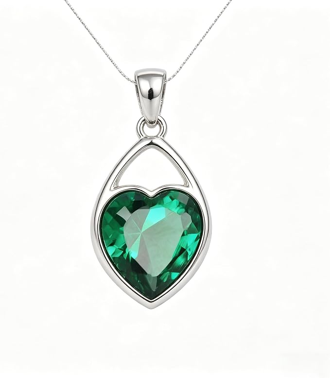 Emerald Green Color Cubic Zirconia Loose Beads Unset - Image 5
