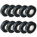 GTSE Black Electrical Tape, 10 Rolls – Waterproof, Industrial Grade Vinyl, 3/4 in x 66ft– Strong Self-Adhesive PVC Electric Tape for Wire Insulation, 7 Mil, 600V – UL/CSA Listed