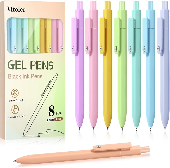 Piochoo Gel Pens, Cute Color Pens by Piochoo