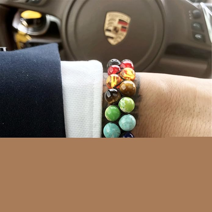 ONLYJUMP Planet Bracelet Solar System Universe Galaxy Bracelet Handmade Natural - Image 3