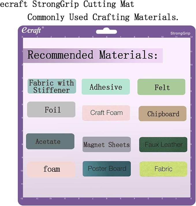 Ecraft 12x12 Cutting Mat 5-Pack - Image 6