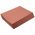 Colorations 9" x 12" Mediumweight Brown Construction Paper by Colorations