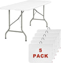 Elevon 6FT Folding Tables – Heavy Duty Portable Foldable Table by ELEVON