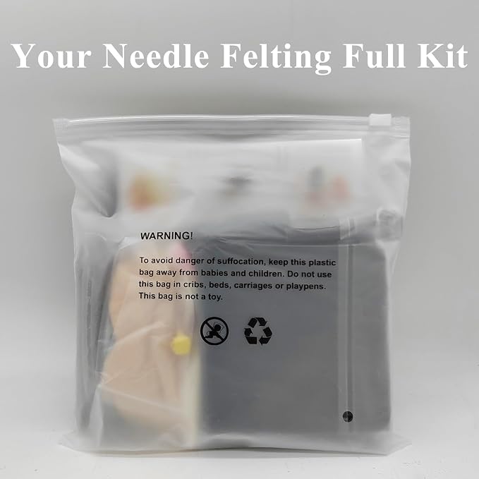 Feltsky Hamster Needle Felting Kit - Image 6