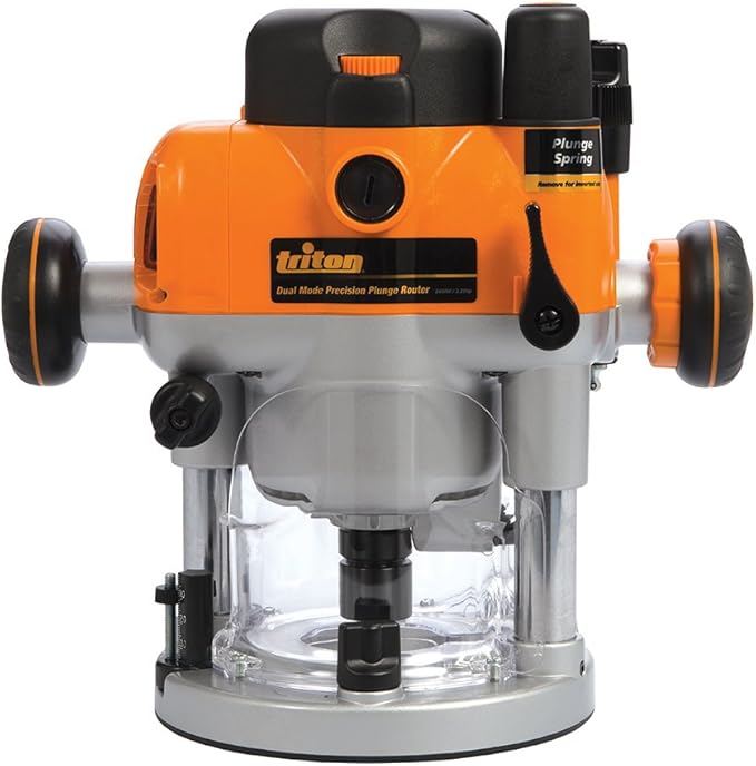Triton TRA001 3-1/4 HP Dual Mode Precision Plunge Router