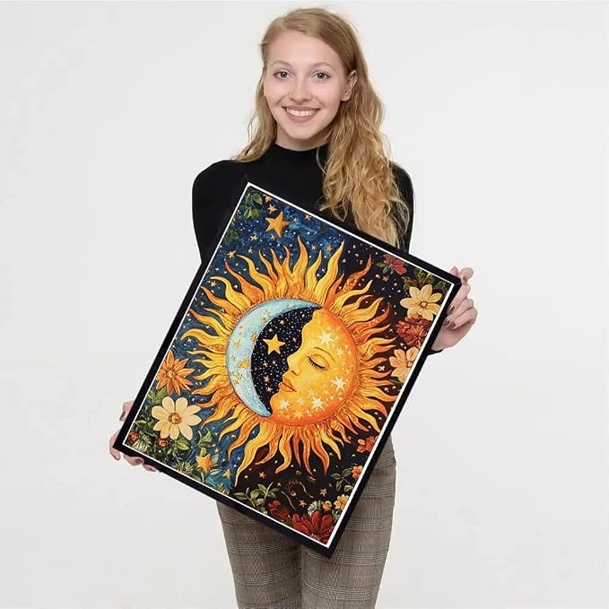 WUDWL Sun and Moon Diamond Art Kits - Image 2