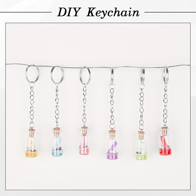 BESARME 1130PCS Keychain Making Kit Jump Rings - Image 4