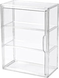 3 Tier Display Case for Collectibles, Storage Container by UniHIMO