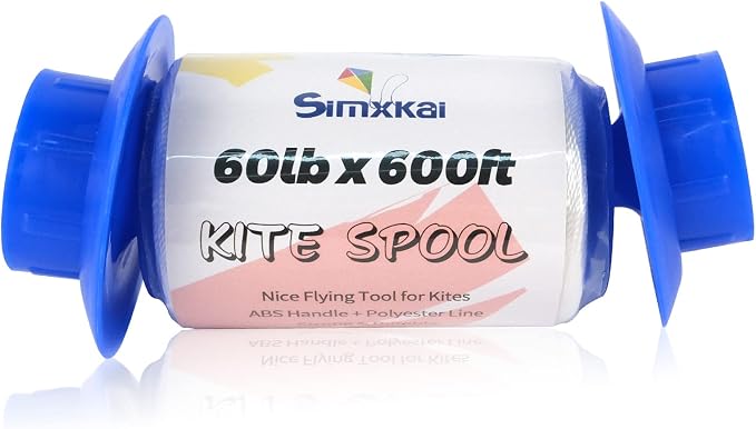 Simxkai Kite Spool, Reel Winder, Grip String Handle, 600 feet Twisted Line - Image 5