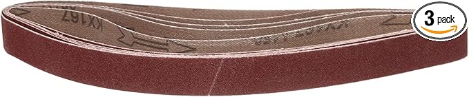 1 x 30 Inch Sanding Belt, 3 Pcs 150 Grit Knife Sharpener Belts Work Sharpening for Belt Sander Knife Carving Tool Metal Working