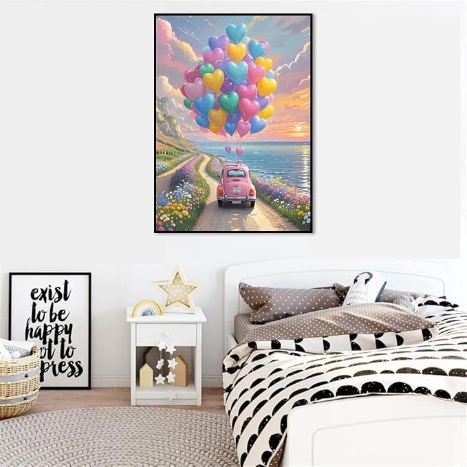 Clendo Balloon Paint by Numbers Kit - Image 5